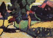 Wassily Kandinsky Nyari tajkep oil painting artist